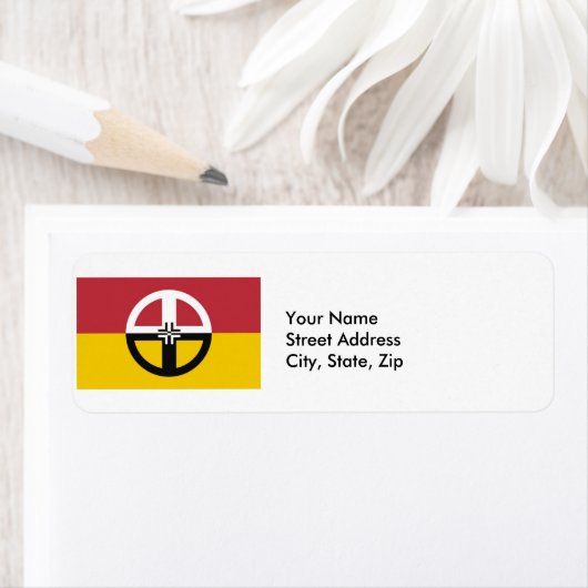 Retouradreslabel geneesmiddelwiel etiket (Insitu)