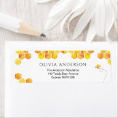 Retouradreslabel honingbijen etiket (Insitu)