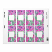 Retouradreslabel KUNST EN ONTWERP ECO STIJL Etiket (Full Sheet)