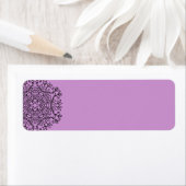 Retouradreslabel: Lavendel Etiket (Insitu)