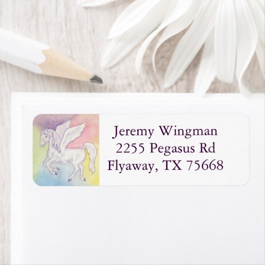 Retouradreslabel Pegasus Etiket (Insitu)