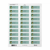Retouradreslabel St. Patrick's Day begin 1900 Etiket (Full Sheet)