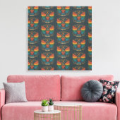 Retouradreslabel "United Pride Strong Heritage Canvas Afdruk (Insitu (Woonkamer))