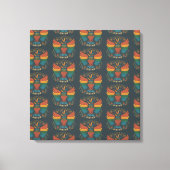 Retouradreslabel "United Pride Strong Heritage Canvas Afdruk (Voorkant)