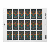 Retouradreslabel "United Pride Strong Heritage Etiket (Full Sheet)