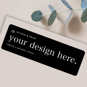 Retouradreslabel Uw ontwerp uploaden Etiket