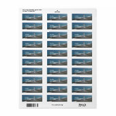 Retouradreslabel van Lighthouse Photo Etiket (Full Sheet)