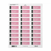 RETOURADRESLABEL :: verve 1L Etiket (Full Sheet)