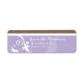 RETOURADRESLABEL :: verve 5L Etiket (Voorkant)