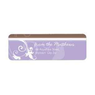 RETOURADRESLABEL :: verve 5L Etiket