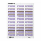 RETOURADRESLABEL :: verve 5L Etiket (Full Sheet)