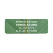 Retouradreslabel voor een paar met twee namen etiket (Voorkant)