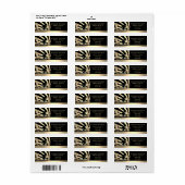 Retouradreslabel voor motorrijders etiket (Full Sheet)