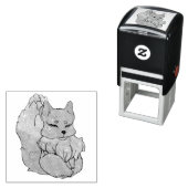 Retouradreslabel Zelfinktende Stempel (In situ)