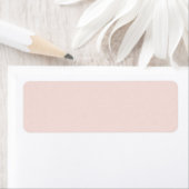 Retouradreslabels afdrukken op de rand ROZE Etiket (Insitu)