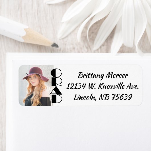 Retouradreslabels - Afstuderen Etiket (Insitu)