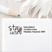 Retouradreslabels behouden etiket (Insitu)