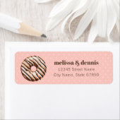Retouradreslabels donut etiket (Insitu)