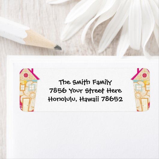 Retouradreslabels Etiket (Insitu)