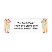 Retouradreslabels Etiket (Voorkant)