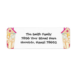 Retouradreslabels Etiket