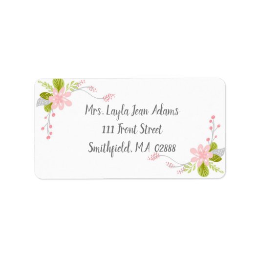 Retouradreslabels Etiket (Voorkant)