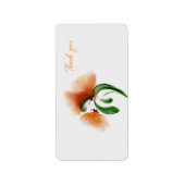 Retouradreslabels Etiket (Voorkant)