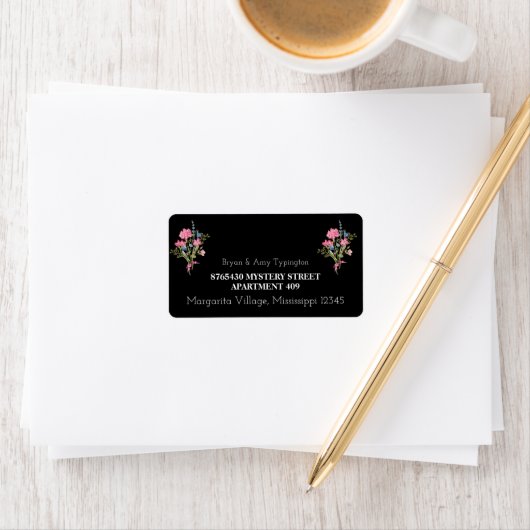 Retouradreslabels met dispenser etiket (Insitu)