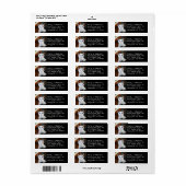 Retouradreslabels met foto van uw huisdier etiket (Full Sheet)