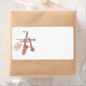 Retouradreslabels met jazz etiket (Insitu)