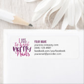 Retouradreslabels of cataloguslabels etiket (Insitu)