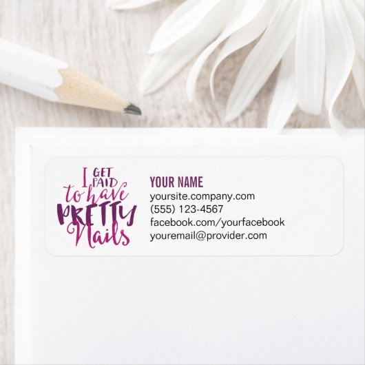 Retouradreslabels of cataloguslabels etiket (Insitu)