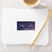 Retouradreslabels Space Universe Cosmos Etiket (Insitu)