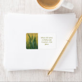 Retouradreslabels voor groene tarwe etiket (Insitu)