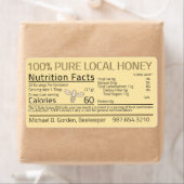 Retouradreslabels voor honing Nutrition Little Bee Etiket (Insitu)