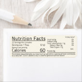 Retouradreslabels voor honingvoeding etiket (Insitu)