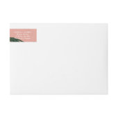 Retouradreslabels voor Palm Springs (Voorkant)