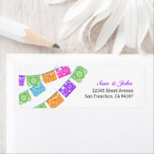 Retouradreslabels voor Papel Picado Etiket (Insitu)