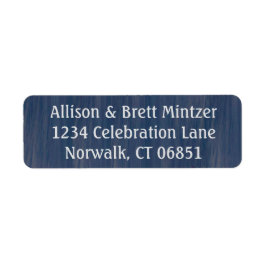 Retouradreslabels voor Simple Ocean Etiket