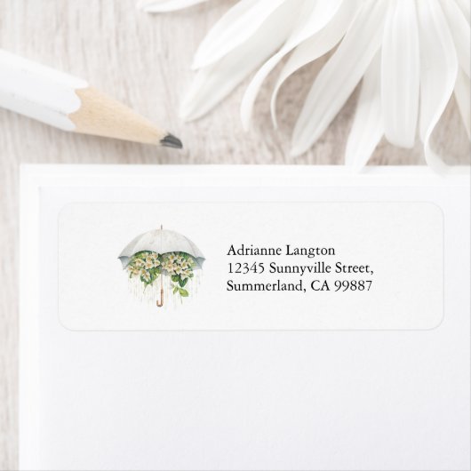 Retouradreslabels, Vrijgezellenfeest, Baby shower Etiket (Insitu)