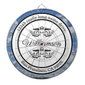 Retouradreslijst Dartbord (Voorkant)