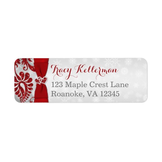 Retouradressetiket 1 | Verpakt in Liefde Etiket (Voorkant)