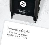 Retouradresstempel Modern Minimal Self-Inking Zelfinktende Stempel