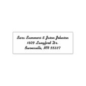 Retouradresstempel -   zelfinktende stempel (Design)