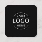 Retourbeleid voor merchandise met uw eigen Logo Vierkante Visitekaartje (Achterkant)