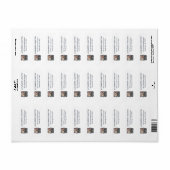Retourembleem 250e verjaardag VS kat Etiket (Full Sheet)