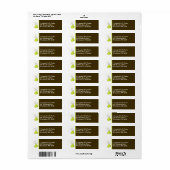 Retouretiket | Perfect paar Etiket (Full Sheet)