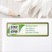 Retourlabel Sjabloon Natuur Center Etiket (Insitu)