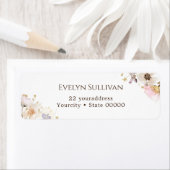 Retourlabel voor gedroogde bloemen etiket (Insitu)