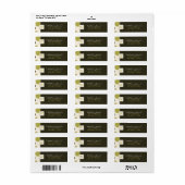 Retourlabel voor grote Stippen Etiket (Full Sheet)